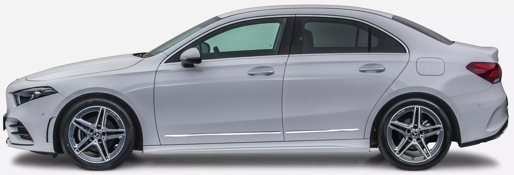Listwy Chromowane Ochronne Do Drzwi Bocznych Mercedes A Klasa W177 Sedan - Zestaw 4 Szt.