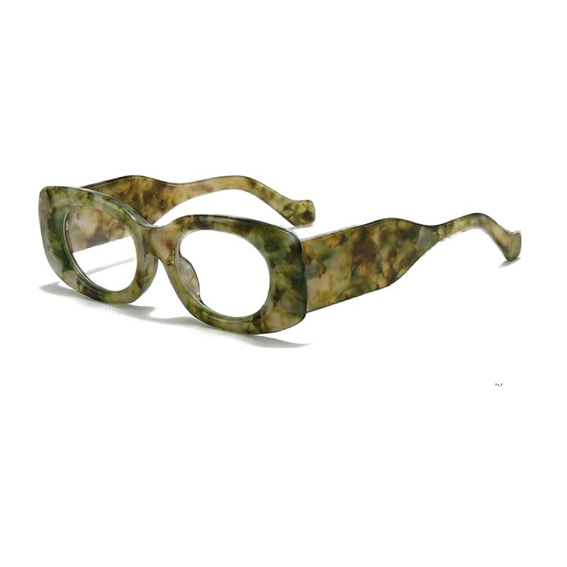 Mode Damen Blaulichtfilterbrille Herren Damen Transparent Computerbrille Quadratische Brille Computerschutz