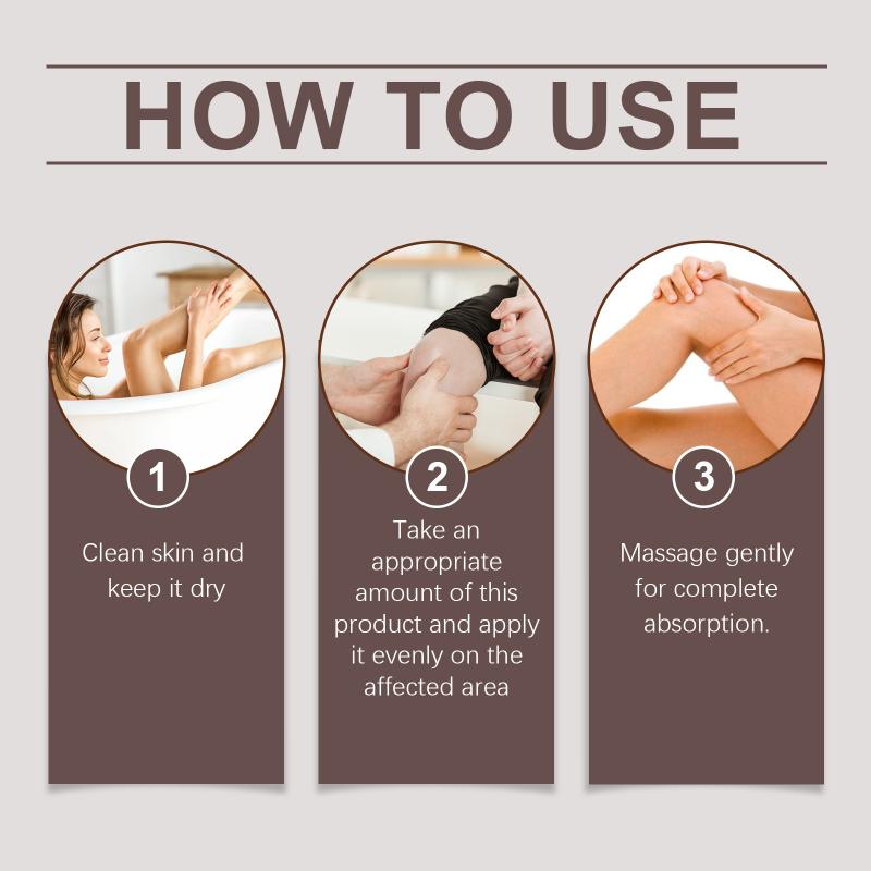 Joint Care Herbal Massage Cream for Knees Elbows Shoulders Neck Gentle Relief Soothing Repair