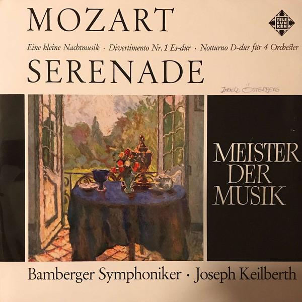 

LP Record BAMBERGER SYMPHONIKER JOSEPH KEILB Mozart Serenade Eine kleine Nachtm SMT1065 Telefunken 1966 Germany Classical Used