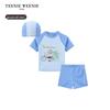 Teenie Weenie Kids' Bear Two-Piece Swimsuit & Swim Cap Set