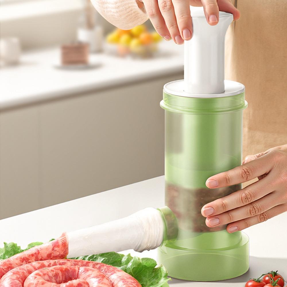 Großkapazitäts Manuelle Wurstmaschine Robuste Wurstfüllwerkzeug Hausgemachte Wurst