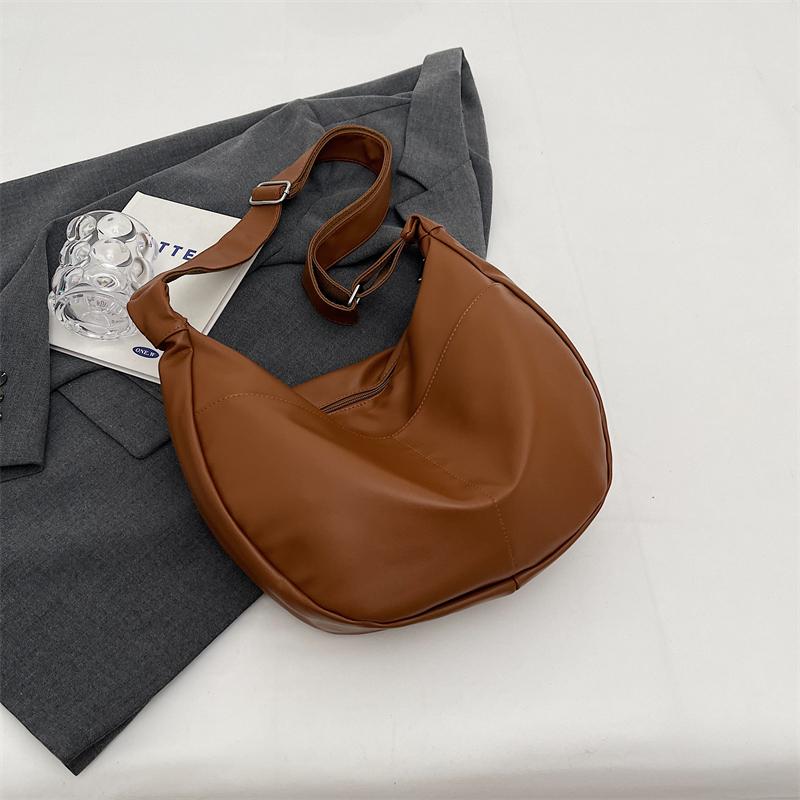 

Коричневая сумка через плечо большой емкости, женская сумка через плечо из искусственной кожи, большая сумка коричневый