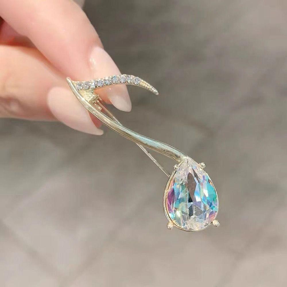 Musical Note Glasses Butterfly Women Brooch Korean Style Brooch Fashion Jewelry Clothing Accessory