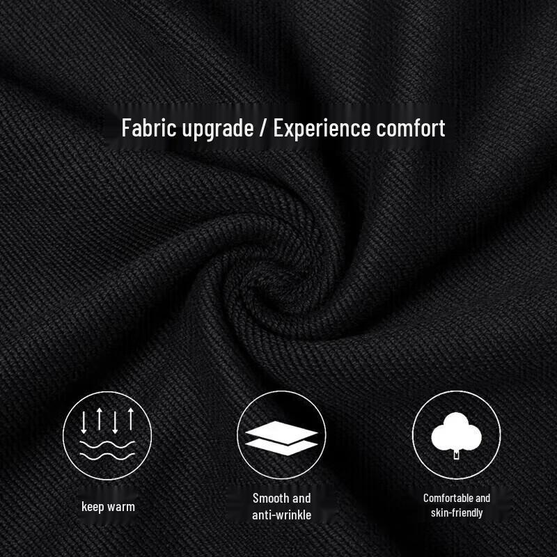 Jeanswest Men's Solid Crewneck Pullover Sweatshirt