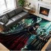 Crystal Velvet Rug Soft Non Slip Indoor Floor Mat Home DecorBeetlejuice Lydia Deetz