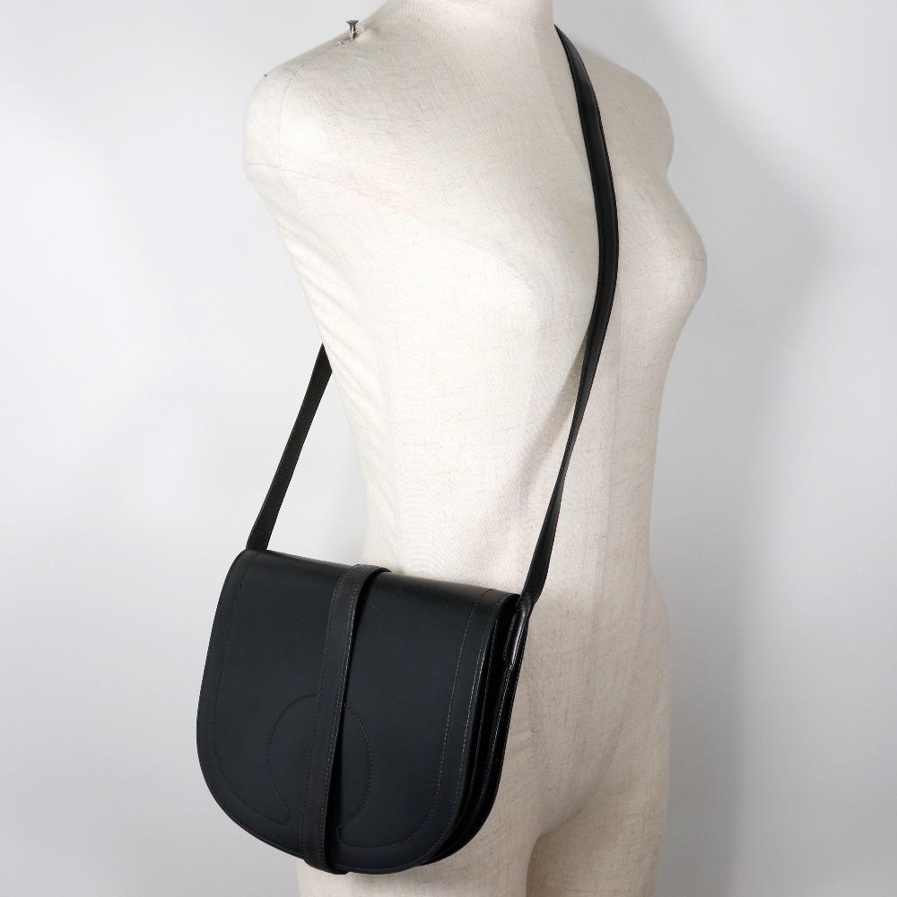 Hermes Gallopard Schultertasche Box carf Damen Gebraucht