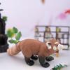 Realistische Tierfigur Leopardkatze Roter Panda Maus Schnabeltier Frettchen Egernia
