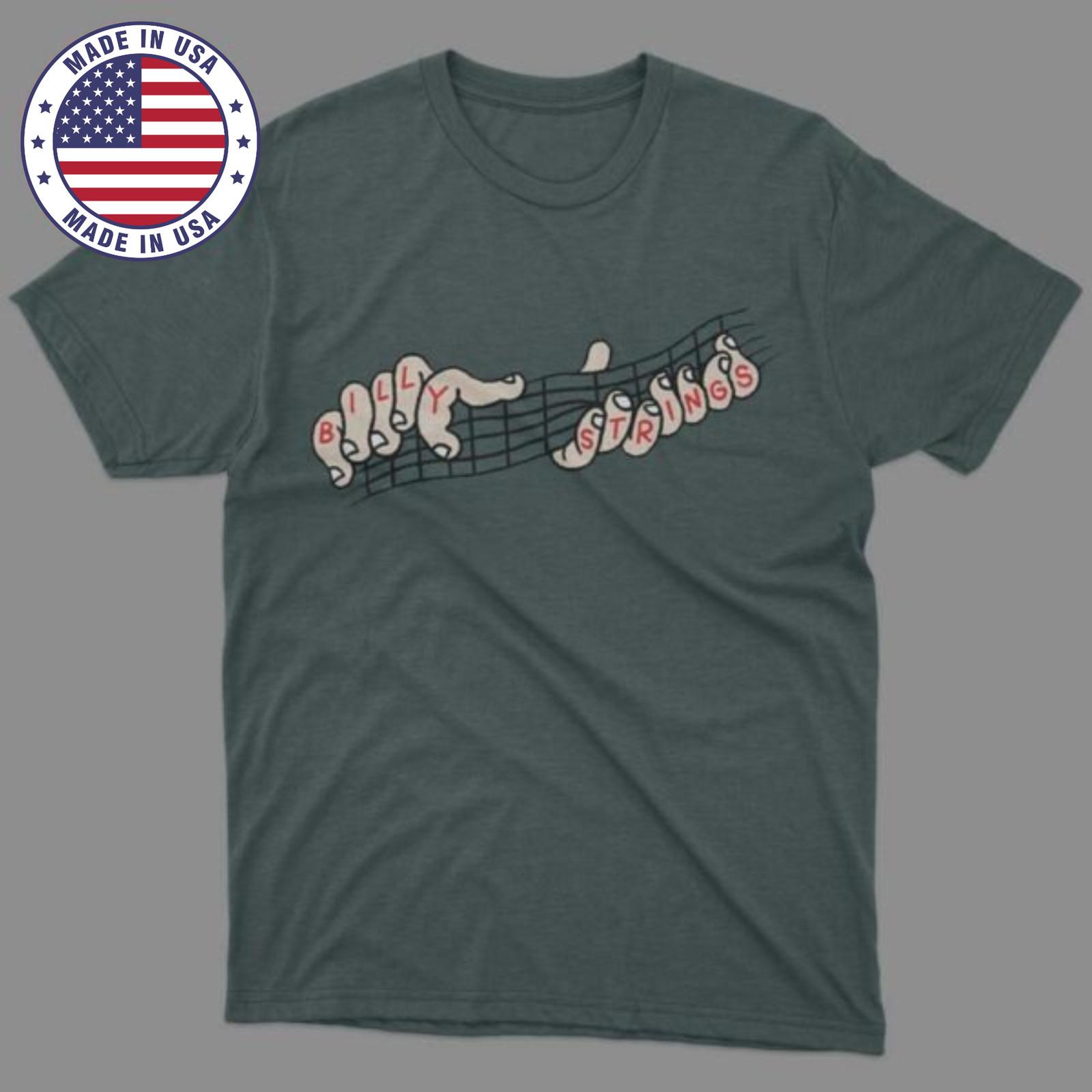 Billy Strings Fall 2026 Tour Fingers T-shirt Unisex All Sizes XXXXL