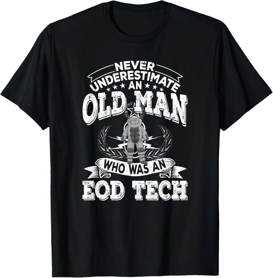 Funny Bomb Disposal Exper Retired EOD Tech T-Shirt L