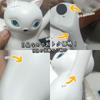 Moin moin Figur Ornament B-Ware (mit geringfügigen Mängeln) Katze hält kleine Gegenstände Breite 36 x Höhe 25 x Tiefe 17cm / Innendekoration Kleine Platte Trinke