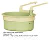 Sink Drain Basket Detachable Easy to Clean Multi-Use Adjustable Faucet