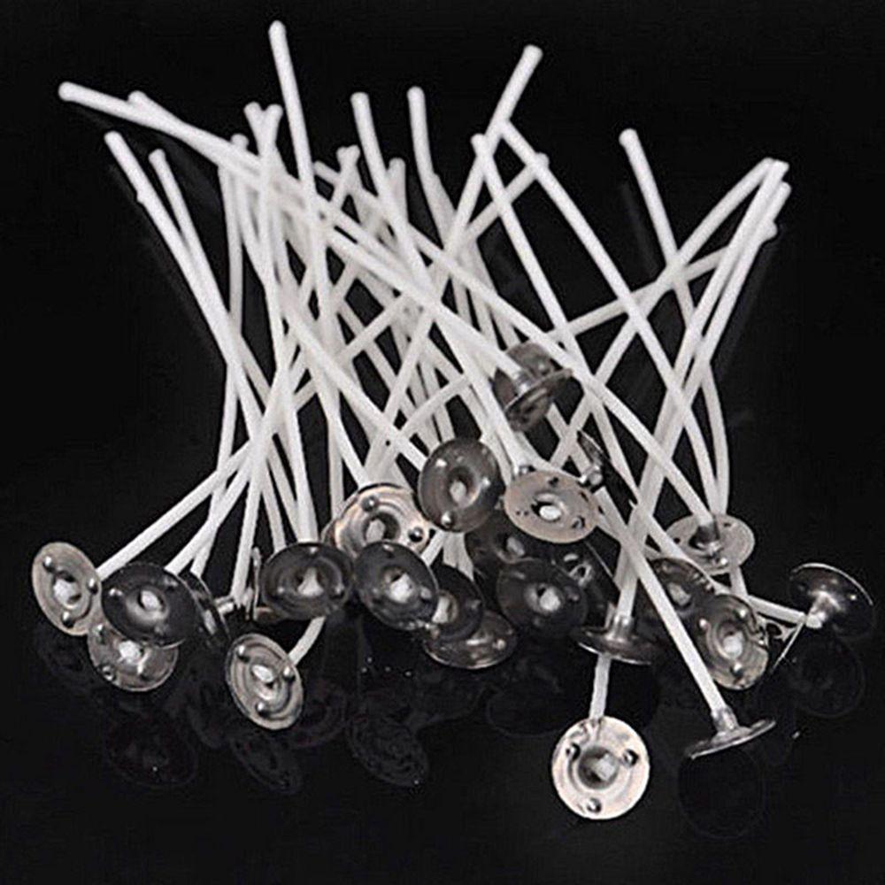 Oil Lamps Environmental Spool Cotton Wick Candlestick Sustainer Tabs Wax Candle Core Square Braid