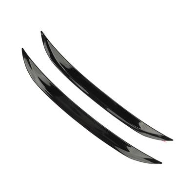 Car Wheel Arch Trim Glossy Black Wheel Eyebrow Strip Protector Flare Moulding Trim Lips Universal