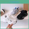 Kids Athletic Sneakers With Breathable Synthetic Leather For Spring And Autumn Playtime