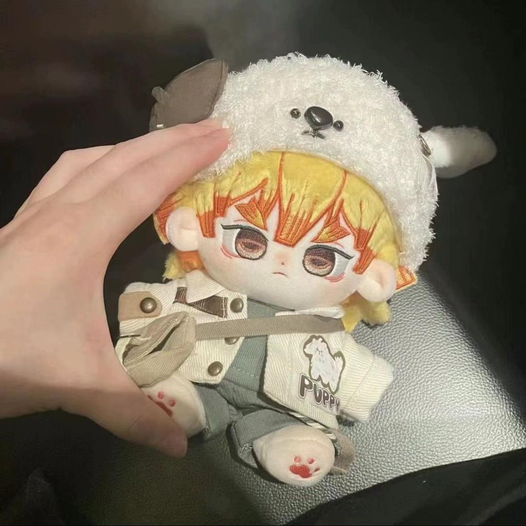 Demon Slayer Cute Agatsuma Zenitsu Kawaii Doll Toys Birthday Gift Entertaining Play Safe Kid Friendly Fun