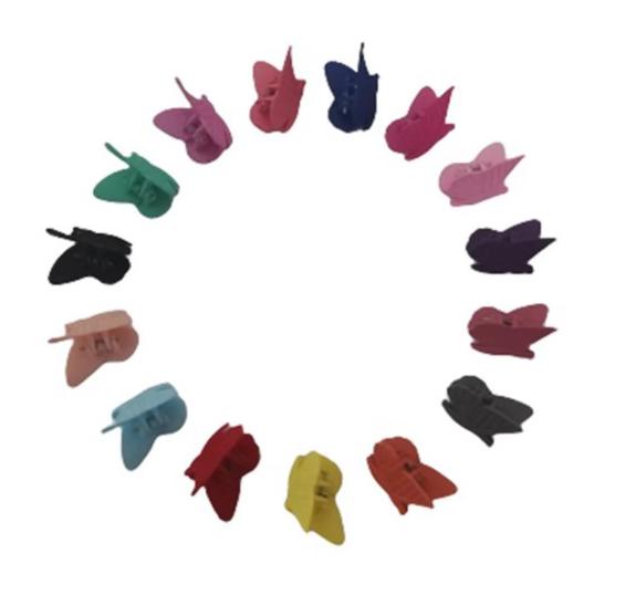 10PCS Girls Kids Butterfly Flower Hair Clip Claw Barrettes Mini Hairpin Headdress Hair Accessories Side Butterfly