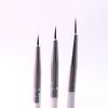 3Pcs/Set Acrylic French Stripe Nail Art Line Painting Pen 3D Tips Manicure Slim Line Drawing Pen Uv Gel Brushes Painting Tools