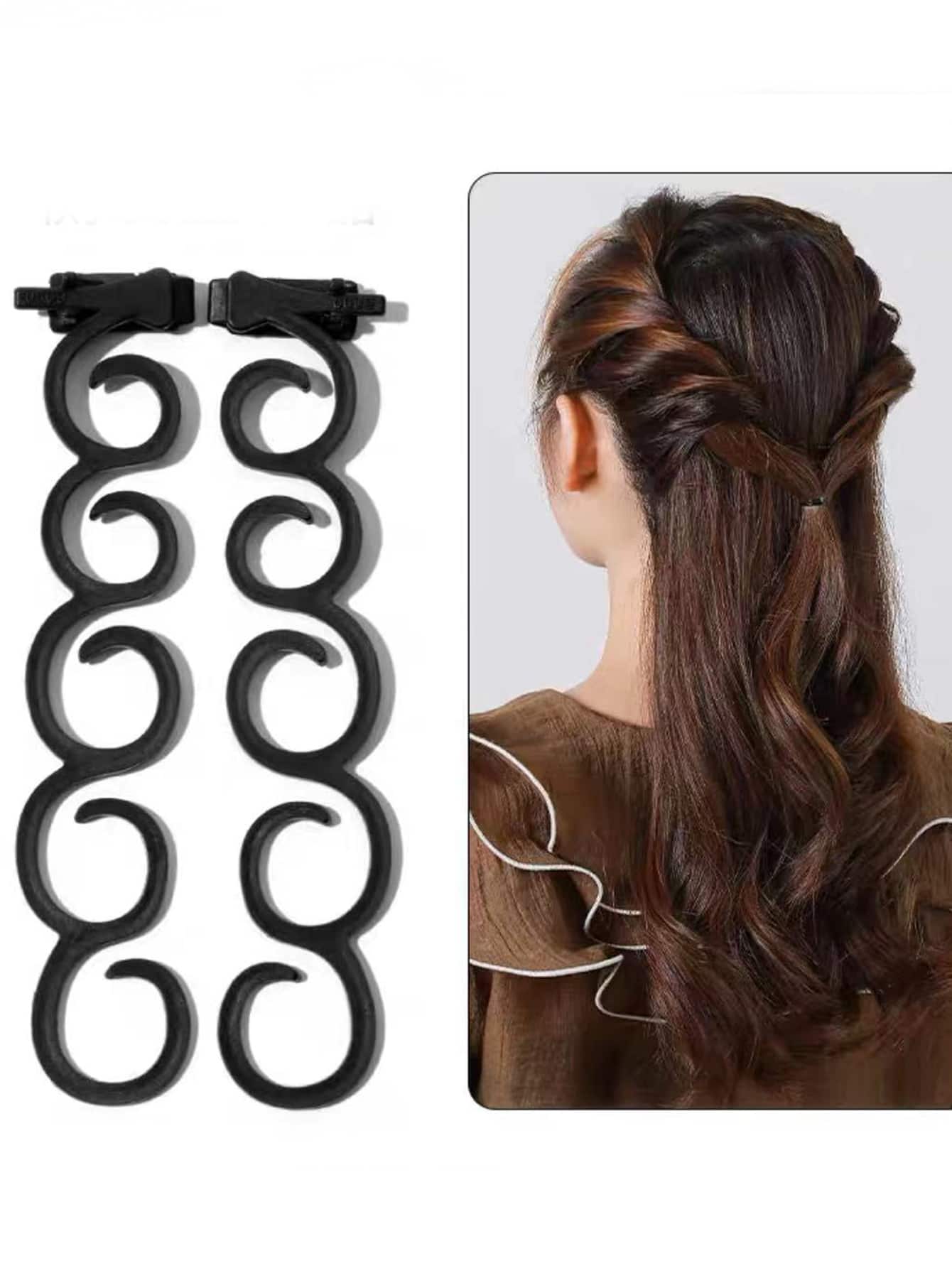 

2Pcs/Set Fashion Hair Coiler For Women Hair Accessories