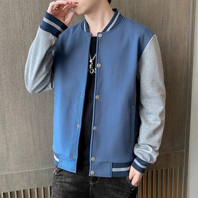 Spring and Autumn Jacket Men's Korean Edition Trend Loose Versatile Trend Brand Casual Baseball Jacket