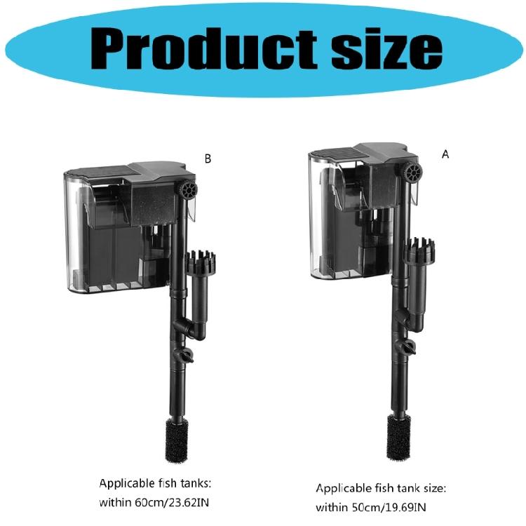 Easy Install External Aquarium Filter 3In1 Multilayer Purification Pump For FishTanks Water Purification Systems