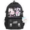 The schoolbag is fresh and cute, and the two-dimensional yuan bar is high school, high quality and large capacity.