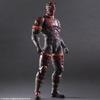 PLAY ARTS Kai METAL GEAR SOLID V THE PHANTOM PAIN Burning Man PVC Painted Movable Figure