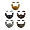 Moustache Postiche Auto-adhésive Barbe Réaliste Décorations Cosplay Sourcil Postiche Noël