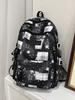 Schoolbag Japanese Ins Rendering Versatile Star Girl Backpack Cute Junior High School Student School Bag Large Capacity Backpack