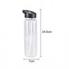 Portable Water Bottle Shatterproof White/black/grey