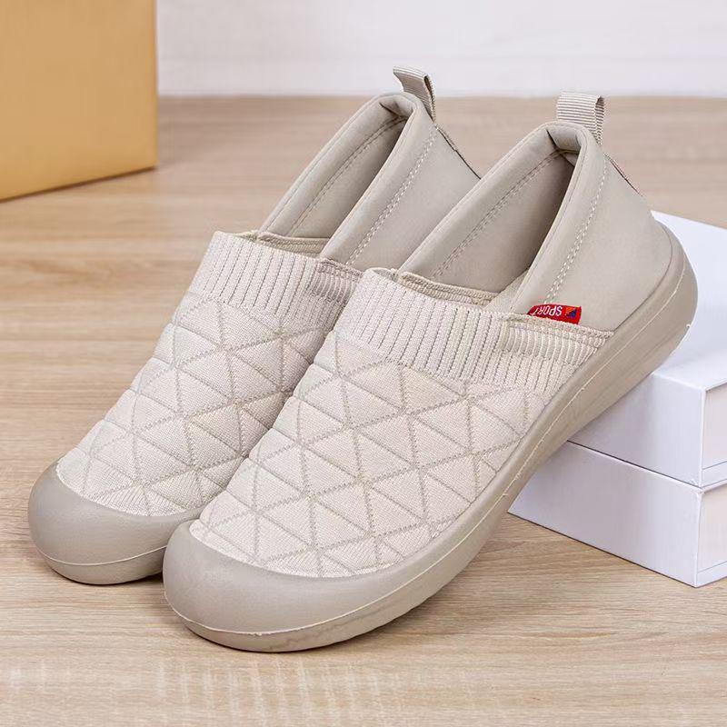 Women's Non-Slip Soft Sole Slip-On Flats - Lightweight, Breathable & Casual Shoes for Spring/Autumn
