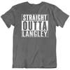 Straight Outta Langley CIA T-Shirt Tee Geschenk Neu