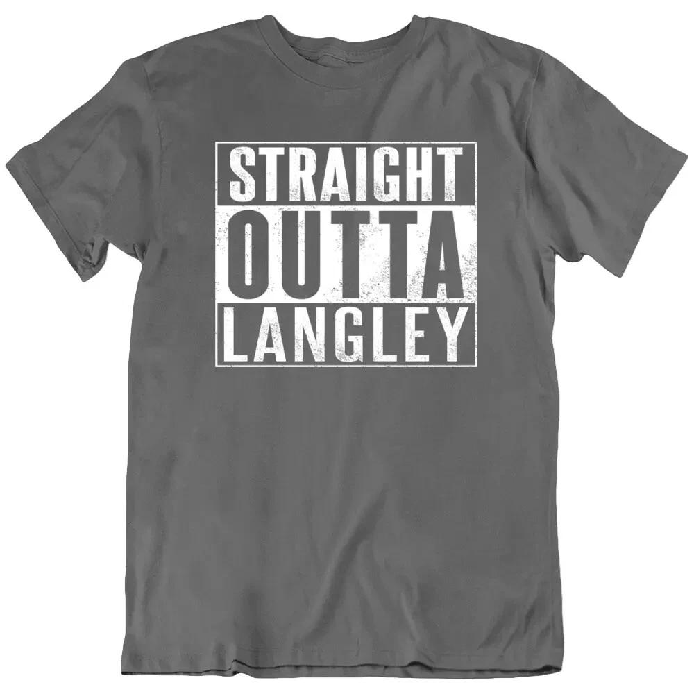 Straight Outta Langley Cia T Shirt Tee Gift New 2XL