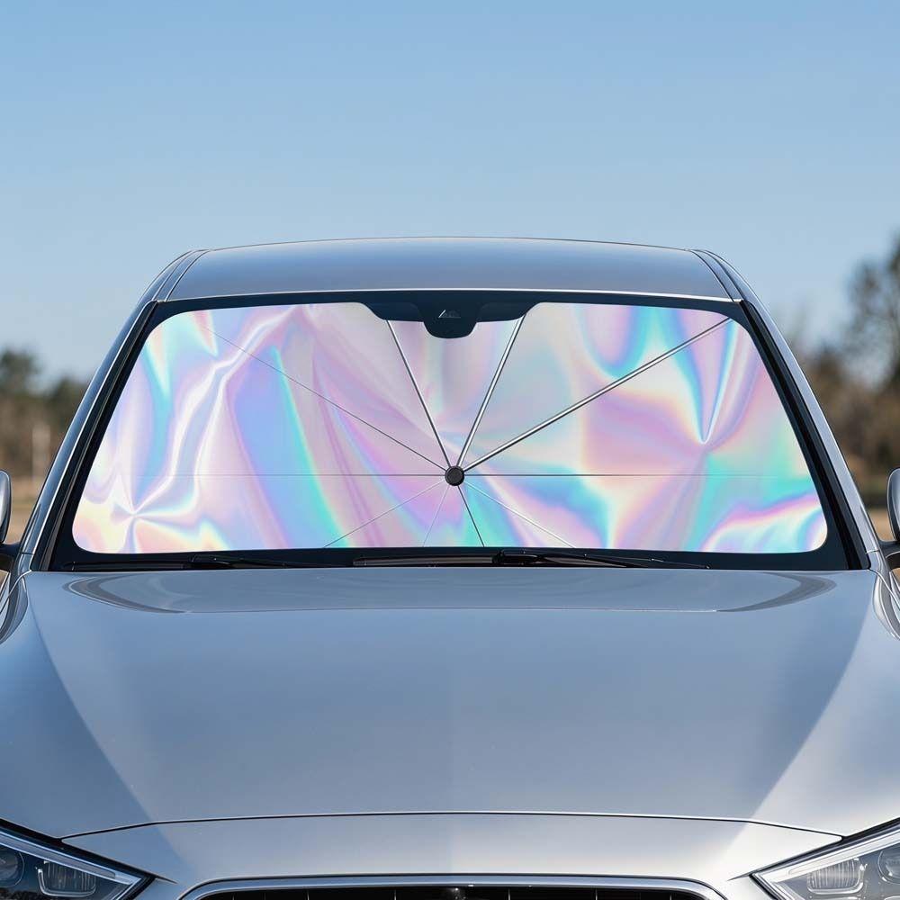 Retractable Car Sun Shade Foldable Sun Protector Windshield Sunshade  Sunlight Exposure