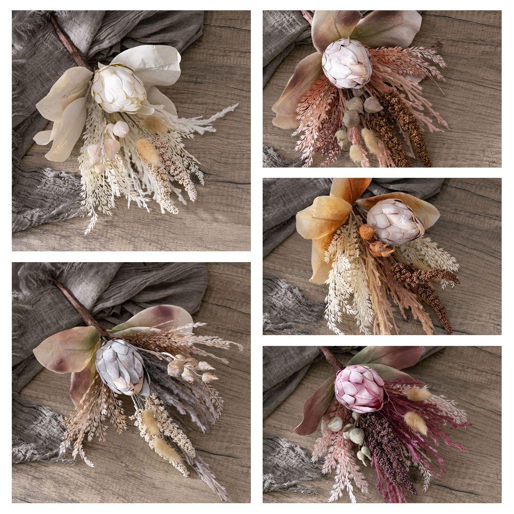 Cloth Simulation Flower Bunch Multicolor Simulation Flower  Floral Arrangement