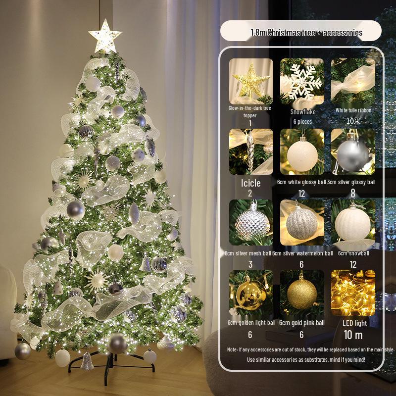 2024 Large Christmas Tree Ornaments for Living Room Decoration
