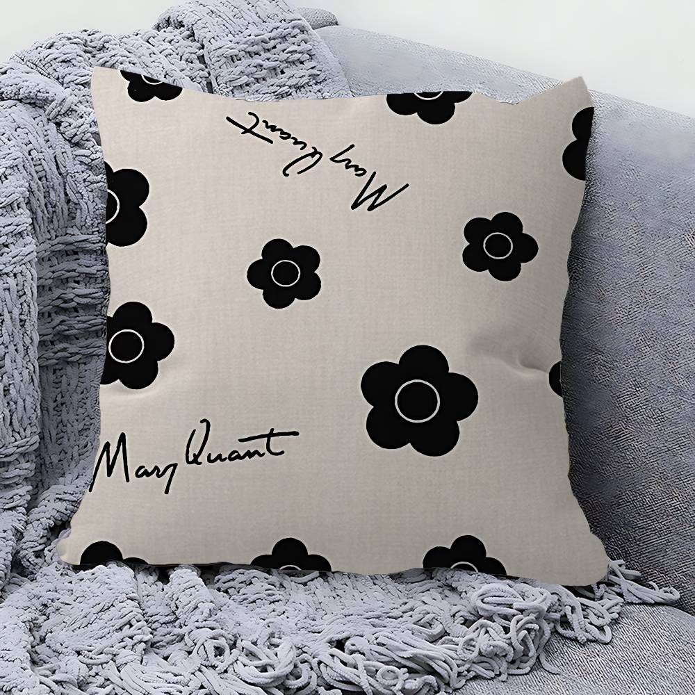 Fashion M-Mary-Q-Quants Pillow Cover For Bedroom Room And Living Room Sofa Decorative Cushion Cover