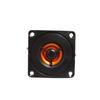 2 Inch Car Tweeter Speaker 4 Ohms 20W for Auto Audio Enthusiasts Stereo Sound Upgrade Black Orange 3