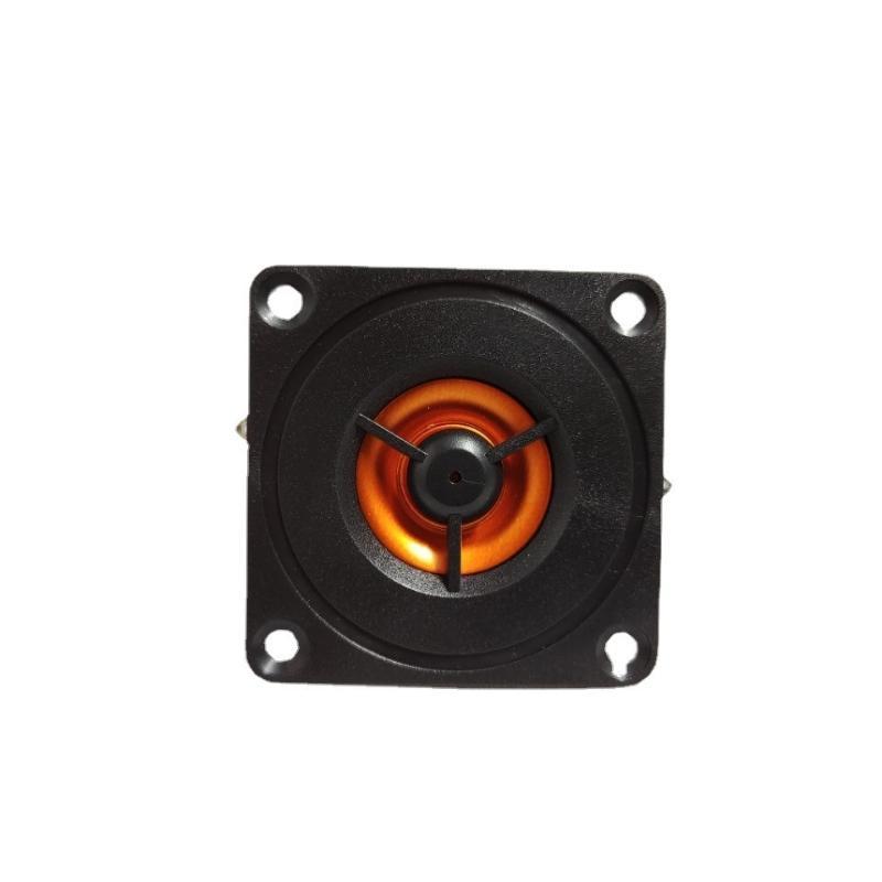 2 Inch Car Tweeter Speaker 4 Ohms 20W for Auto Audio Enthusiasts Stereo Sound Upgrade Black Orange 3