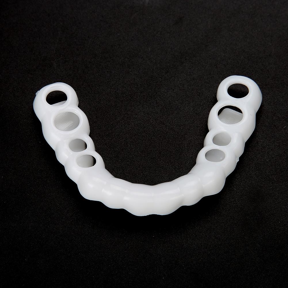 Upper Temporary False Teeth Cover Cosmetic Set False Fake Tooth Kit