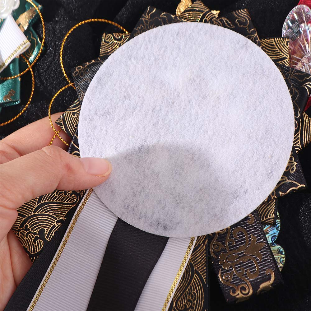 Oblique Tail Ribbon Anime Badge Holder Lightweight Backpack Ornament  JK Accessories