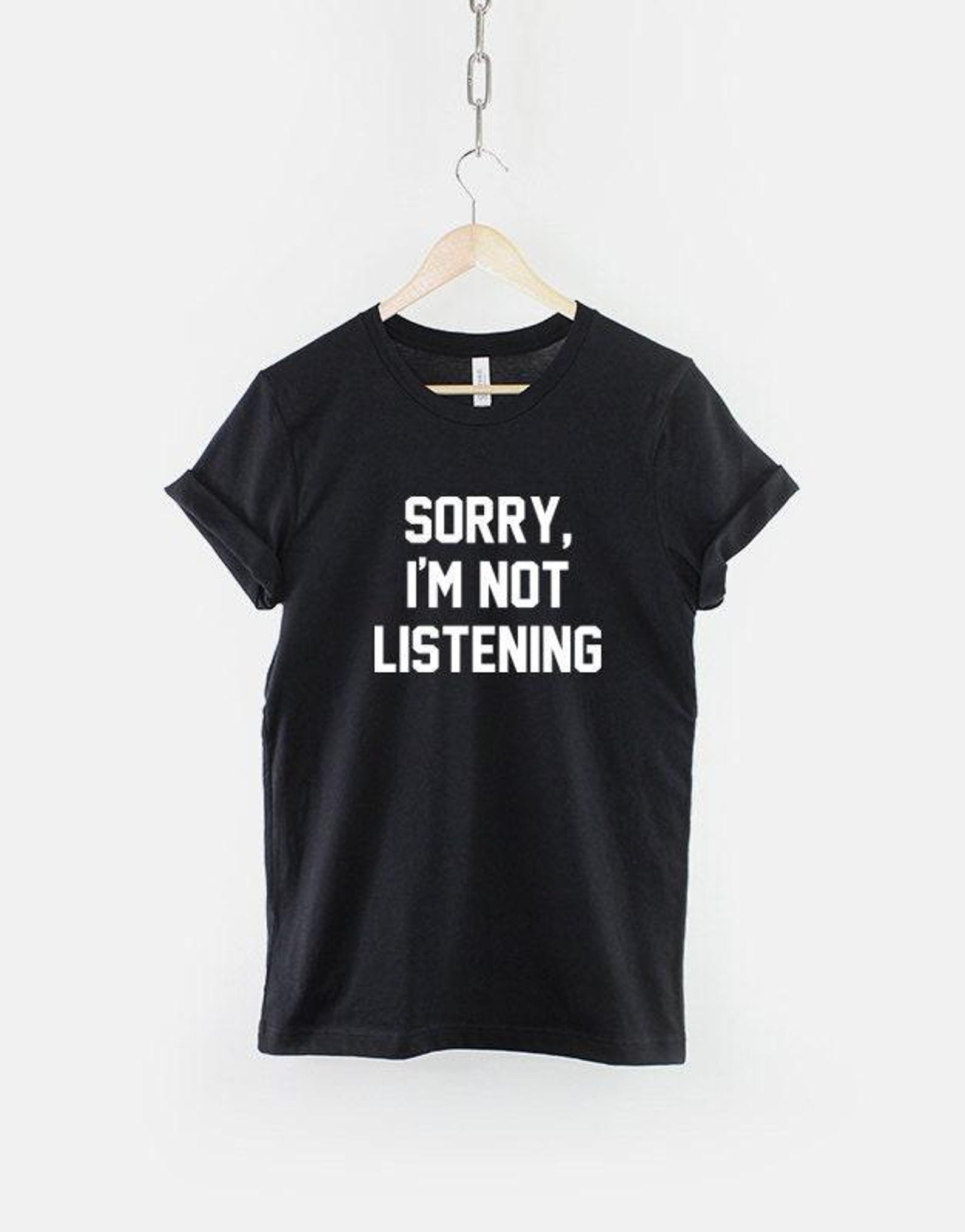 Anti Social Slogan T-Shirt: Streetwear Rolled Sleeve Cotton Tee S
