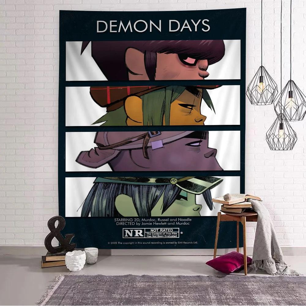 

VIKAMA Retro Anime Tarot Hippie Tapestry Wall Art Dorm Room Living Room Bedroom Decor Polyester Material Wall Hanging Tapestry 74x94cm(29x37in)