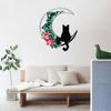 DIY Resin Casting Mold Pendant Moulds Craft Molds Moon Shape Wall Decorations Ornament Molds Silicone Material for Craft