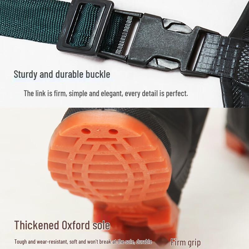 Baizien Thickened PVC Waist Waders