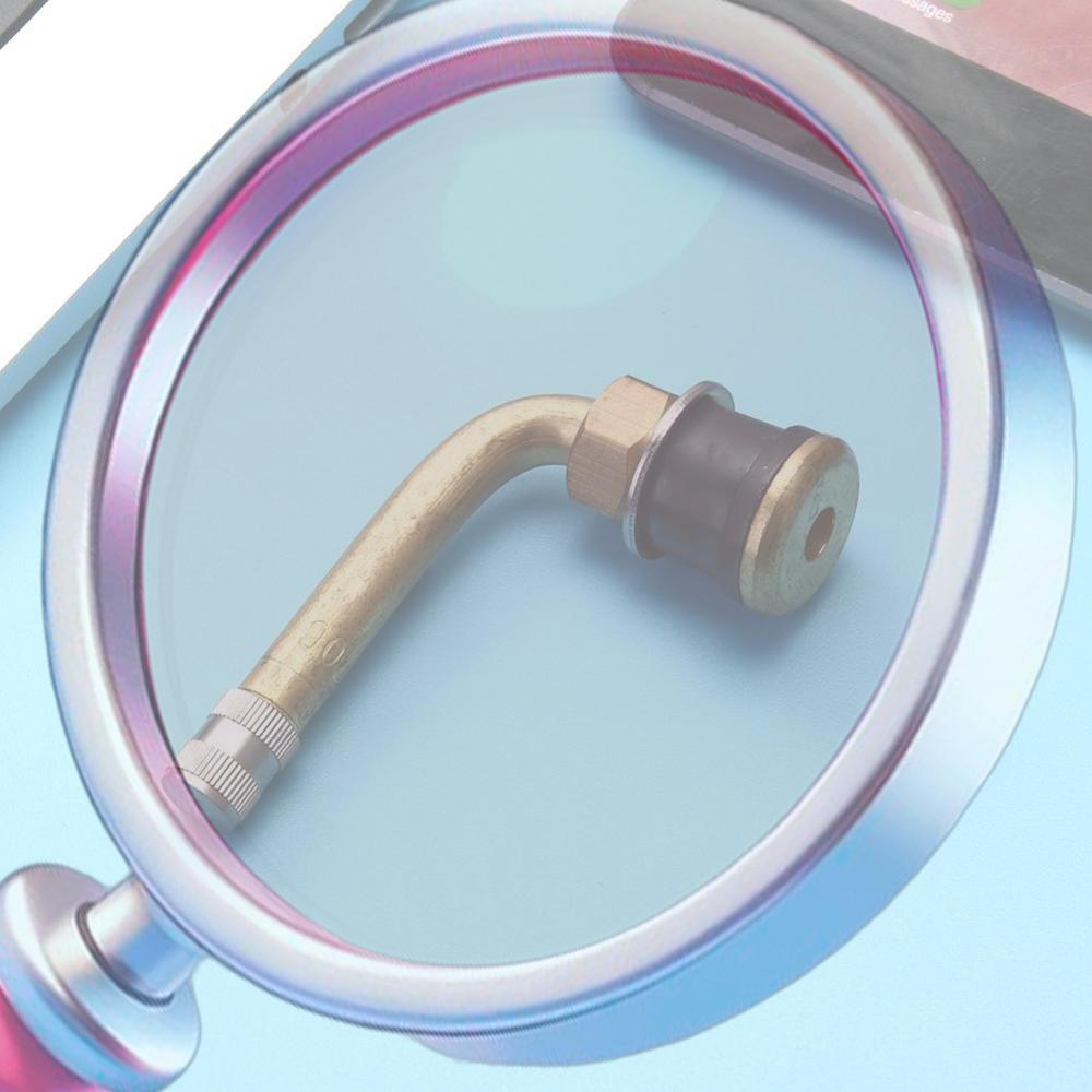 Tire Valve Stem 90 Degrees Angle Brass Tire Valve Extenders Tyre Valve Extension Adapter for Car Motorcycle Bike Scooter China Mainland