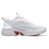 Li Ning Comet LITE Slip Resistant Abrasion Resistant Low Top Casual Shoes Women's White Red AGCT236-3