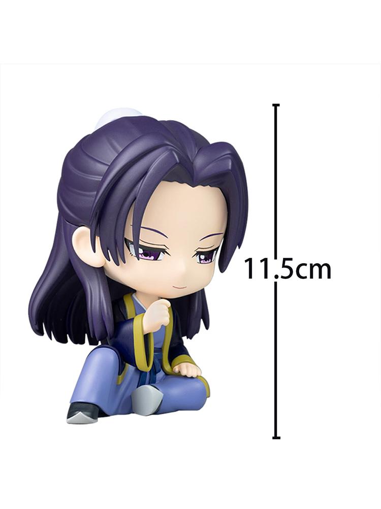 

Anime Figure Maomao action figure sitting posture mini figures toys Jinshi figurine PVC model desktop decor Birthday gift 11.5CM 11.5CM