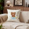 Cute Rilakkuma Cushion Cover Cushion Cover Set 4Pcs 50x50 45x45 40x40 Pillowcase Decorative Sofa Home Decor