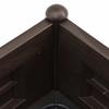 vidaXL Garten-Hochbeet PP Mokka 100x43x35 Cm